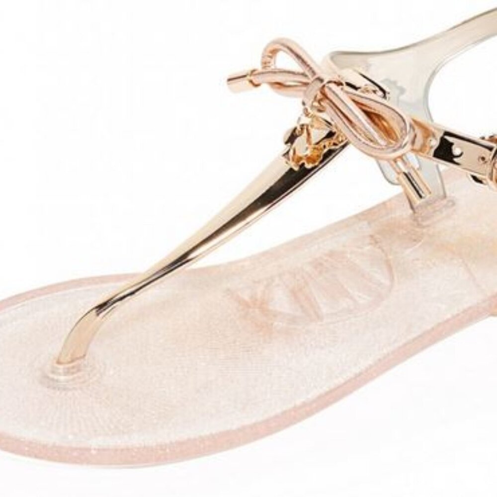 Kate Spade NY Fanley Jelly Sandals - Rose Gold